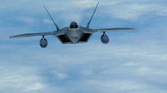 Aircraft military F-22 Raptor