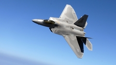 Aircraft military F-22 Raptor