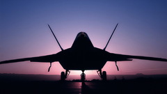 Aircraft military F-22 Raptor