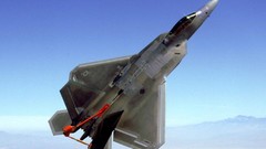Aircraft military F-22 Raptor