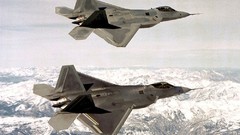 Aircraft military F-22 Raptor