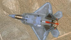 Aircraft military F-22 Raptor