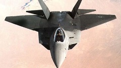 Aircraft military F-22 raptor