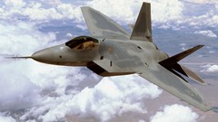 Aircraft military F-22 Raptor