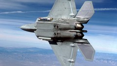 Aircraft military F-22 Raptor