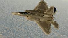 Aircraft military F-22 Raptor