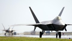 Aircraft military F-22 Raptor