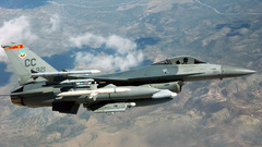 Aircraft military falcon Fighting