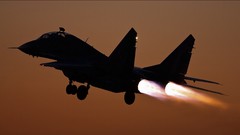 Aircraft military fighter jets