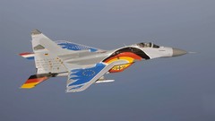 Aircraft military fighter jets MIG-29 Fulcrum German Air Force