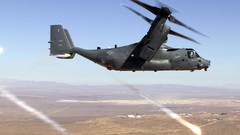 Aircraft military flares osprey V-22 Osprey