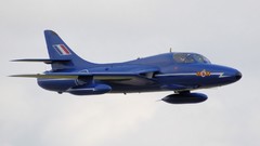 Aircraft military hawker hunter