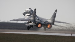 Aircraft military MIG-29 Fulcrum