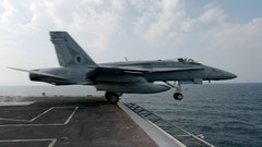 Aircraft military Navy FA-18