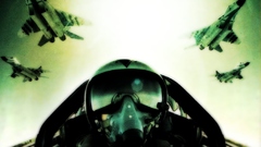 Aircraft military pilot cockpit