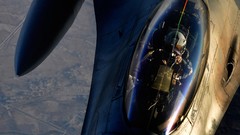 Aircraft military pilot f-16 fighting falcon fighter jets