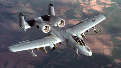 Aircraft military planes A-10