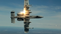 Aircraft military planes A-10