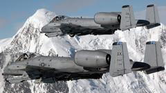 Aircraft military planes A-10