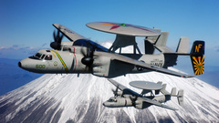 Aircraft military planes AWACS