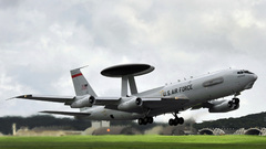 Aircraft military planes AWACS