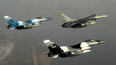 Aircraft military planes f-16