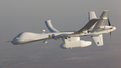 Aircraft military predator uav