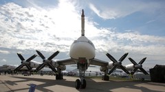 Aircraft military propeller Airshow bomber aviation air force 