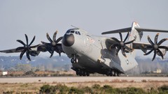 Aircraft military propeller aviation air force transportation 