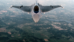 Aircraft military Prototypes f-16