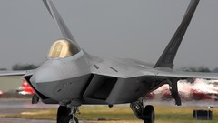 Aircraft military raptor F-22