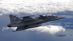 Aircraft military Saab Jas 39 Gripen