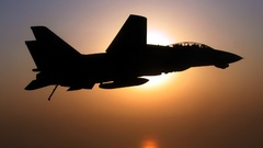 Aircraft military silhouettes Navy