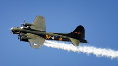 Aircraft military skies flying fortress B-17 Flying Fortress