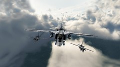 Aircraft military skyscapes jet aircraft mig 27