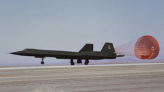 Aircraft military SR-71 Blackbird