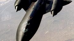 Aircraft military SR-71 Blackbird