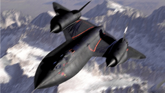 Aircraft military SR-71 Blackbird