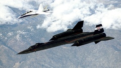 Aircraft military SR-71 Blackbird