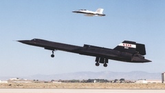 Aircraft military SR-71 Blackbird