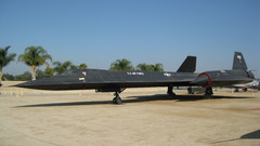Aircraft military SR-71 blackbird