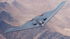 Aircraft military stealth bomber