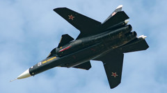 Aircraft military Su-47 Berkut