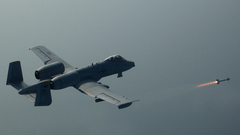 Aircraft military Thunderbolt missiles