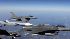 Aircraft military vehicles f-16