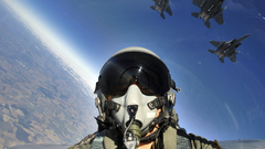 Aircraft military warfare pilot