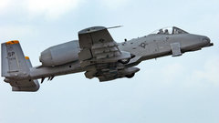 Aircraft military warthog GAU-8