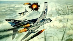 Aircraft missiles artwork F-4 Phantom II