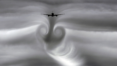 Aircraft monochrome greyscale