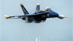 Aircraft Navy Blue Angels FA-18 Hornet